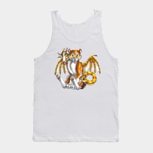 Chimera Cubs: Golden Tiger Tank Top